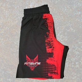 Kitsune Martial Arts Sublimated Training-Fight Shorts